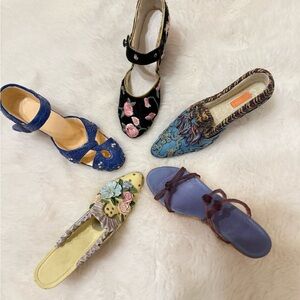 Just The Right Shoe Embroidered Flats Collection